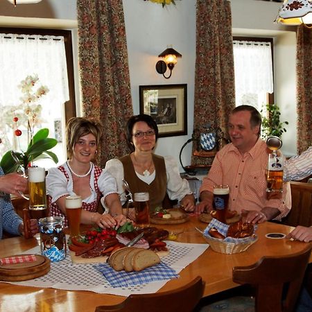 Gasthof-Pension-Kraus Achslach Buitenkant foto