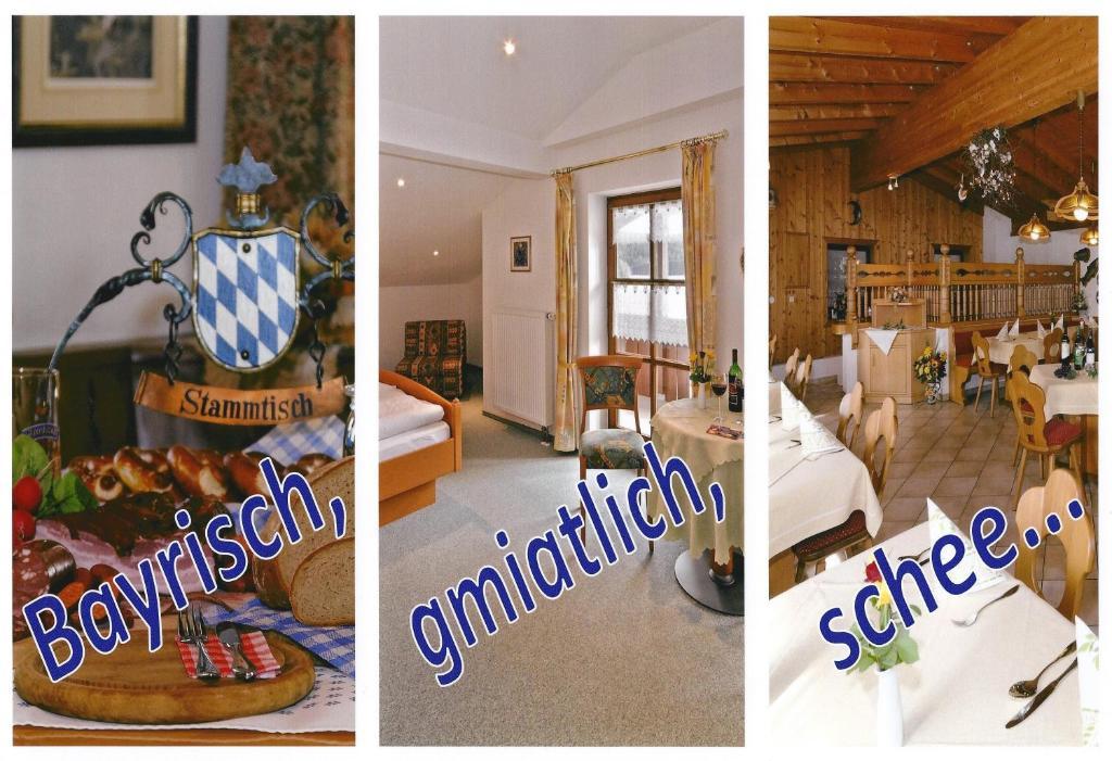 Gasthof-Pension-Kraus Achslach Buitenkant foto